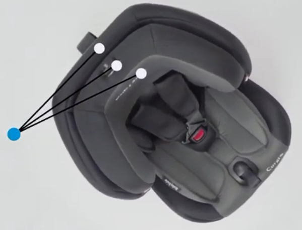 BABYSAFE Corgi - fotelik samochodowy 9-36 kg | Grey-Black