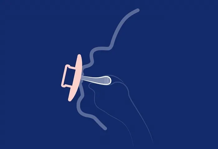 LOVI Prime Glow - 2 x smoczek silikonowy dynamiczny 18 m+ | Ivory/Blush