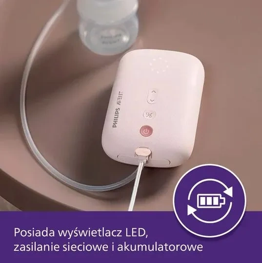 PHILIPS AVENT Premium - elektroniczny laktator podwójny z butelkami 125 ml
