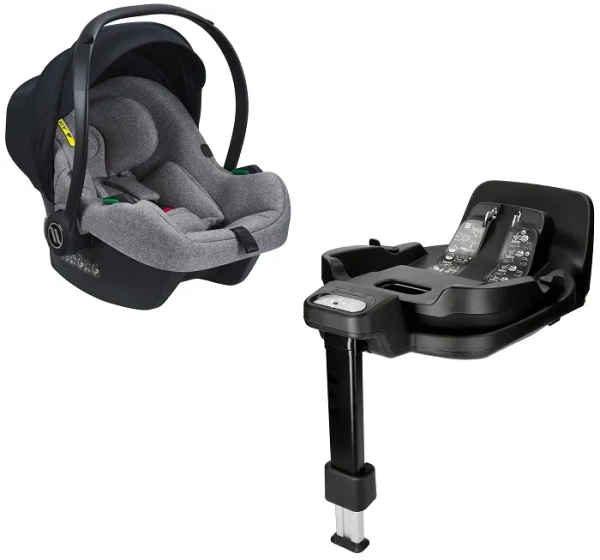 AVIONAUT Cosmo Smart - fotelik samochodowy 40-87 cm + obrotowa baza IQ Orbit | Grey