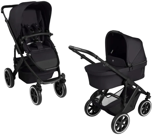 ABC DESIGN Salsa 5 Air - wózek wielofunkcyjny, zestaw 2w1 | Coal