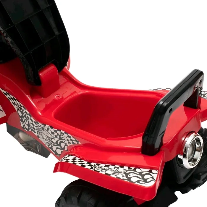 BABY MIX Quad - jeździk z melodiami, klaksonem i światłami | Różowy