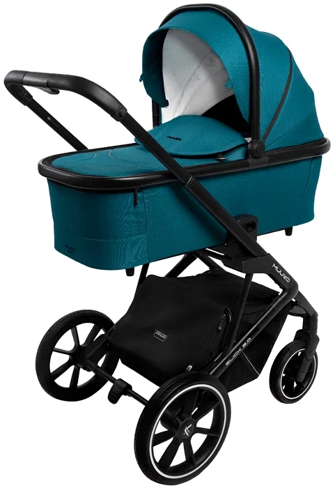 MUUVO Slick 2.0 - wózek wielofunkcyjny, zestaw 2w1 | Tropical Green (+ ADAPTERY)