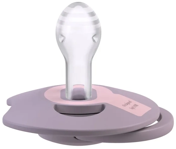 LOVI Prime - 2 x smoczek silikonowy dynamiczny 6-18 m | Lilac/Violet