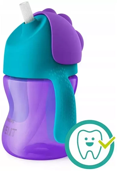 PHILIPS AVENT - kubek ze słomką 200 ml | 9 m+
