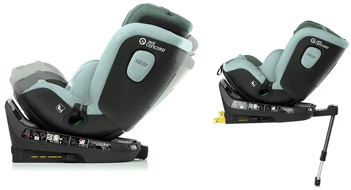 JANE CONCORD iTourer - obrotowy fotelik samochodowy 360º, 40-125 cm | Botanic