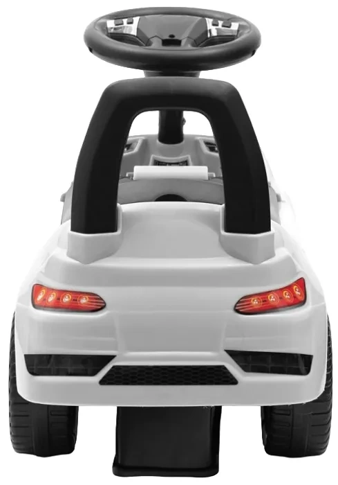 BABY MIX Racer - jeździk z panelem dźwiękowym | Biały