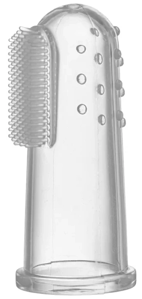 DR BROWN′S - silikonowa szczoteczka na palec do zębów i dziąseł