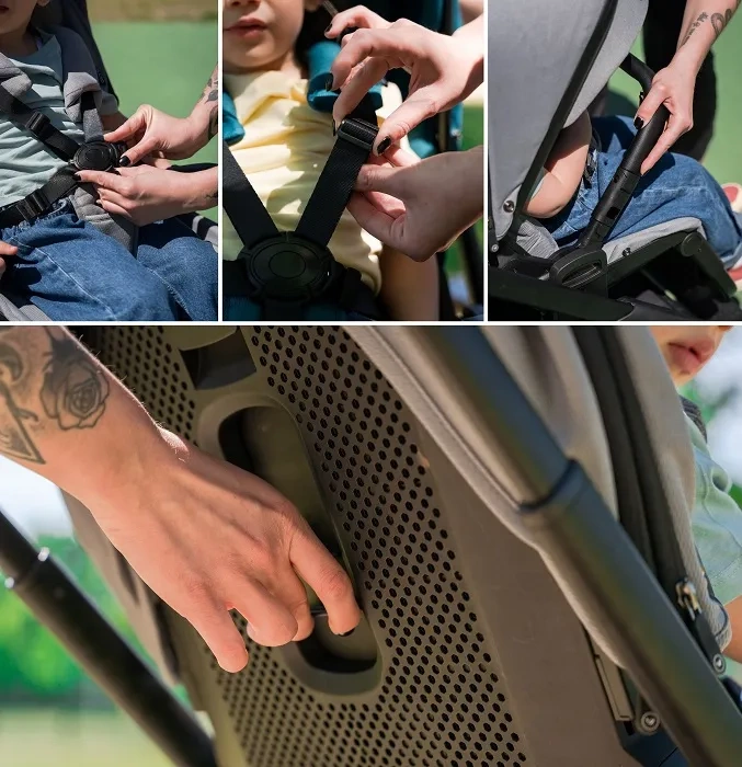 MUUVO Slick 2.0 - wózek wielofunkcyjny, zestaw 2w1 | Tropical Green