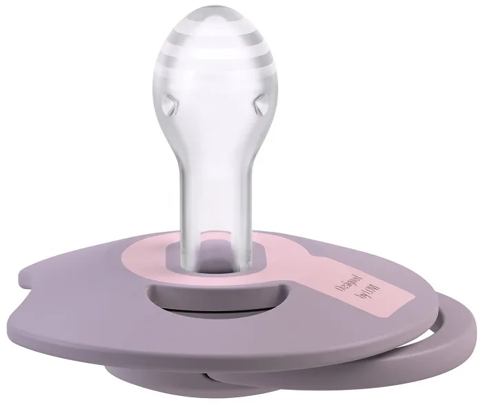 LOVI Prime - 2 x smoczek silikonowy dynamiczny 18 m+ | Lilac/Violet