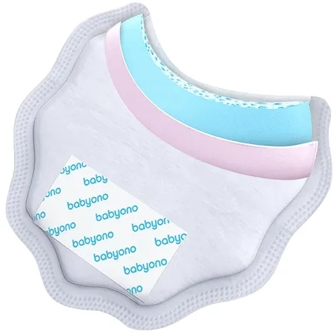 BABYONO Natural Nursing - wkładki laktacyjne 24 szt. | Białe
