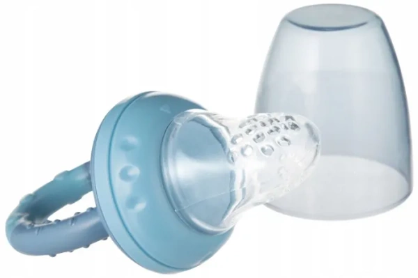 CANPOL BABIES - silikonowa siateczka do podawania pokarmów | Niebieska