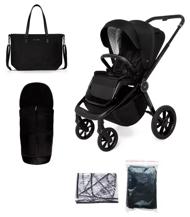 MUUVO Quick SE 2 - wózek spacerowy | Chromium Black