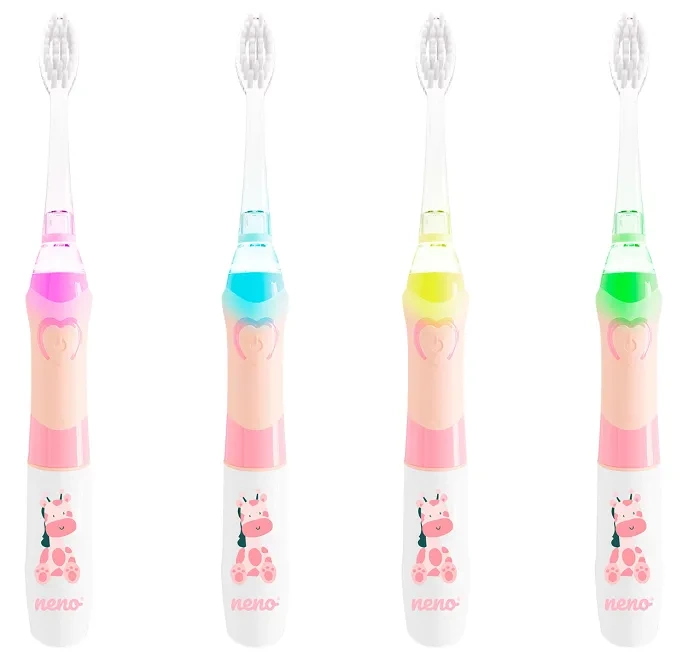NENO Fratelli - elektroniczna szczoteczka do zębów dla dzieci od 6 lat | Pink