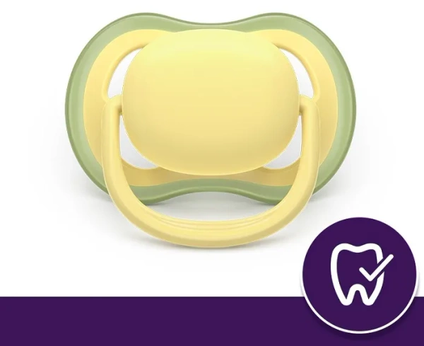 PHILIPS AVENT Ultra Air Colors of Nature - smoczek ortodontyczny 2 szt. | 0-6 m