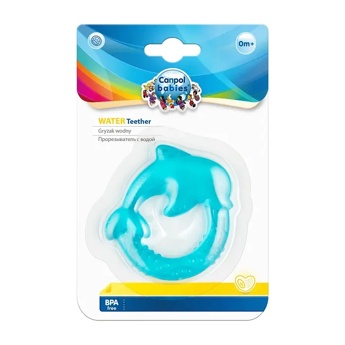 CANPOL BABIES - gryzak wodny dla niemowląt | DELFIN