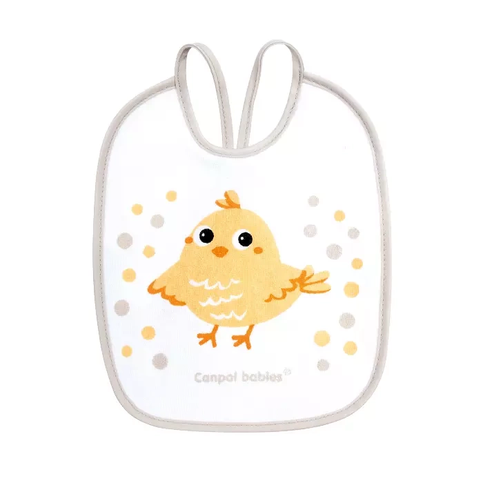 CANPOL BABIES -zestaw śliniaków nieprzemakalnych z frotte BUNNY & COMPANY | 3szt.