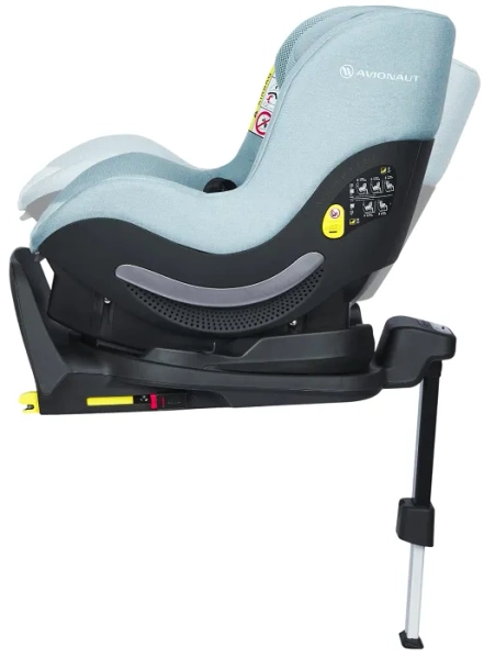 AVIONAUT Aerofix Airflow - fotelik samochodowy 0-18,5 kg + obrotowa baza IQ Orbit | Mint