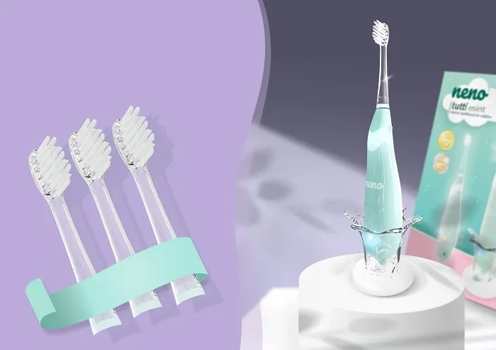 NENO Tutti - elektroniczna szczoteczka do zębów dla dzieci 3-6 lat | Mint