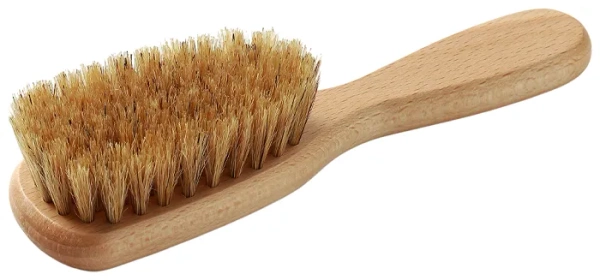 BABYONO - szczotka z naturalnego włosia | średnio miękka