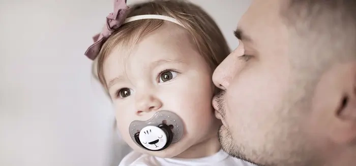 LOVI - smoczek silikonowy dynamiczny SALT&PEPPER 2 szt. | 6-18 m