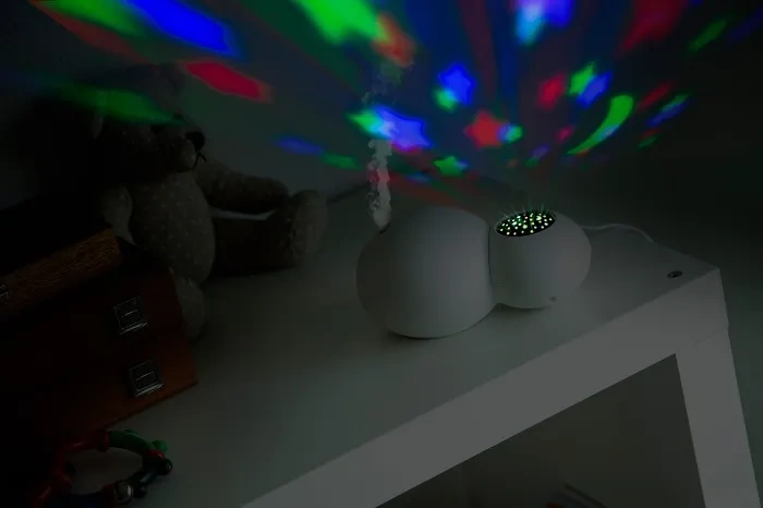 ALECTO BC-21 - nawilżacz powietrza z projektorem gwiazdek 2w1