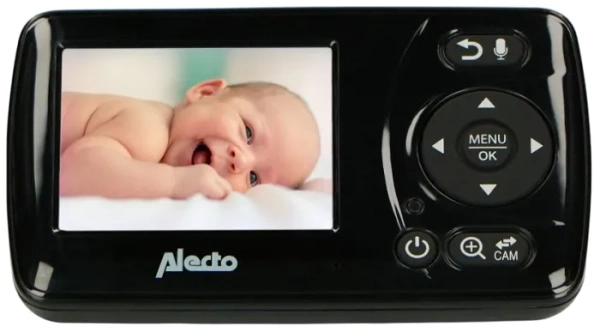 ALECTO DVM71BK - niania elektroniczna z kamerą i wyświetlaczem 2,4'' | Black