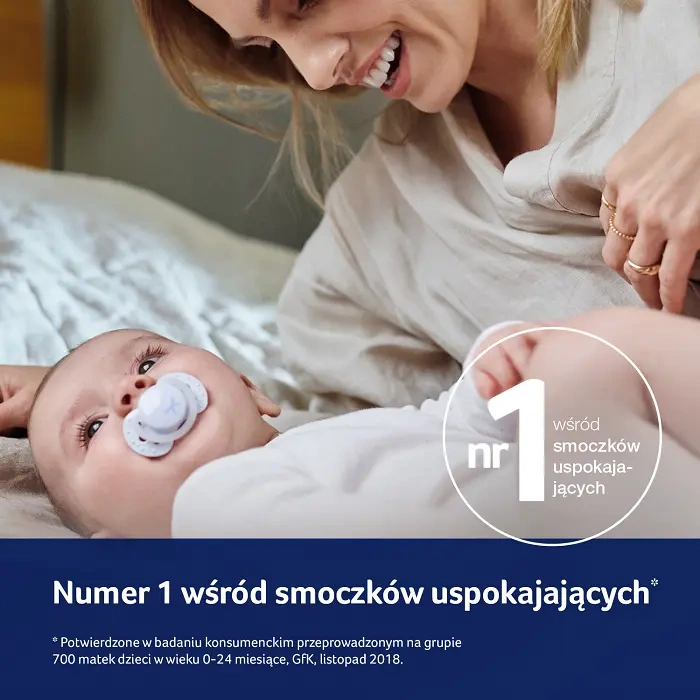 LOVI - smoczek uspokajający SALT&PEPPER 3-6 m | 2 szt.