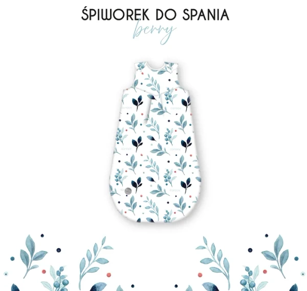 YOONCO - lekki śpiworek do spania dla niemowlaka | Berry