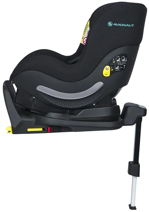 AVIONAUT Aerofix RWF Smart - fotelik samochodowy 0-18,5 kg + obrotowa baza IQ Orbit | Black