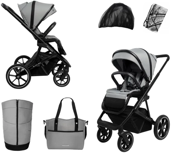 MUUVO Slick 2.0 - wózek spacerowy | Light Grey