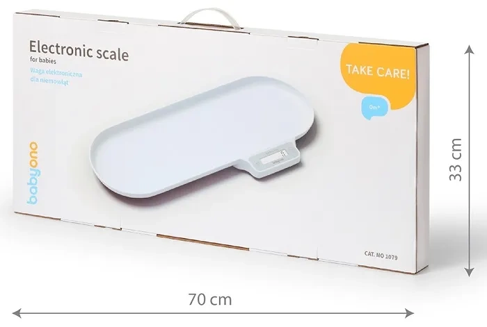 BABYONO - waga elektroniczna dla niemowląt