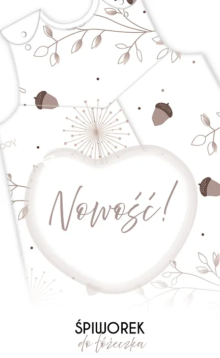 YOONCO - lekki śpiworek do spania dla niemowlaka | Forest