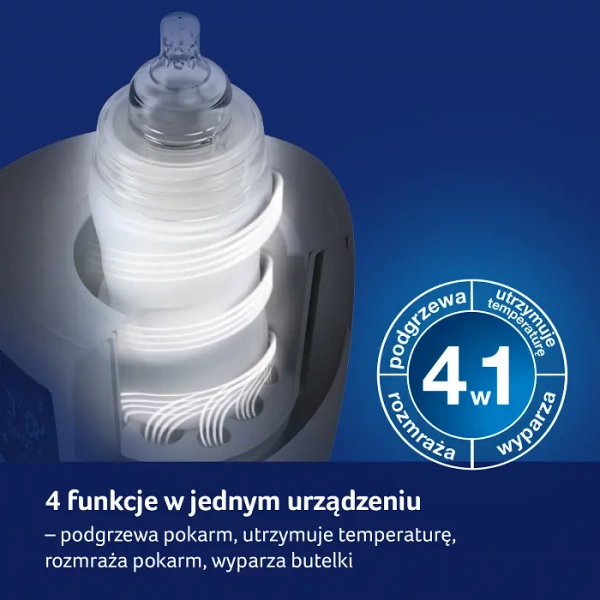 LOVI - podgrzewacz i sterylizator do butelek 4in1 | BIAŁY