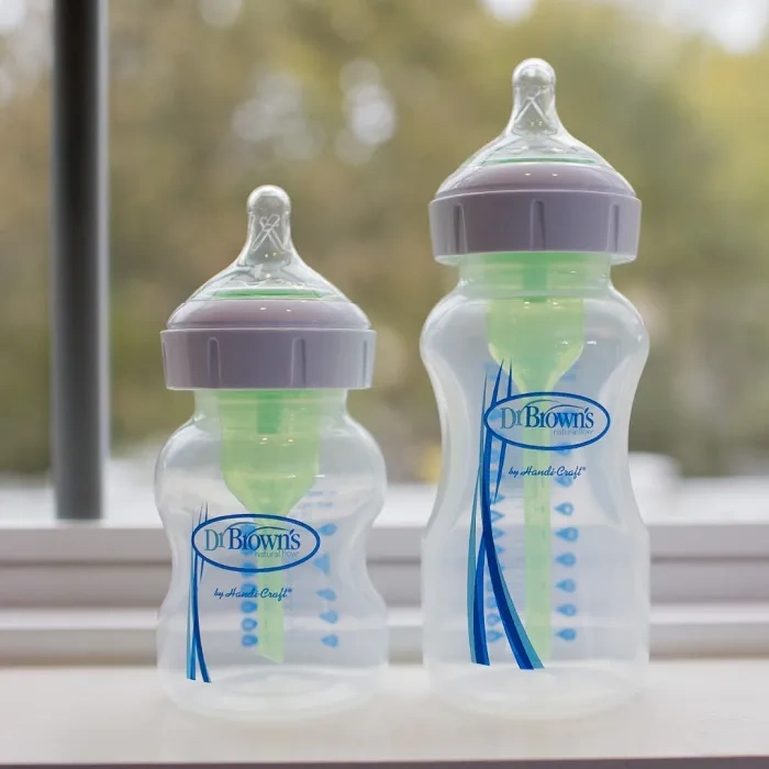 DR BROWN'S Options+ - zestaw startowy szeroka szyjka 2+1 | 150 ml + 270 ml
