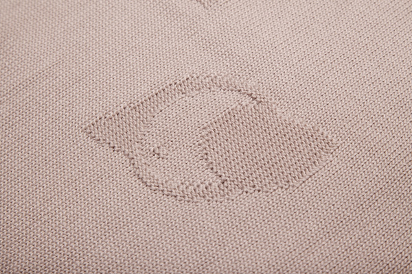 YOONCO Ptaszki - kocyk bambusowy 90x90 cm | Różowy