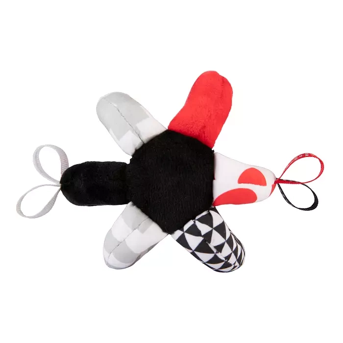 CANPOL BABIES - pluszowa piłka kontrastowa | SENSORY TOYS