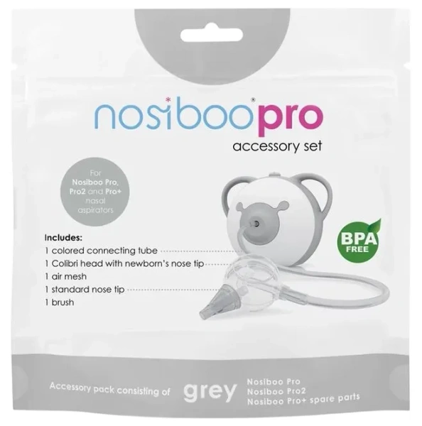 NOSIBOO Pro - zestaw części zapasowych do aspiratora | Grey