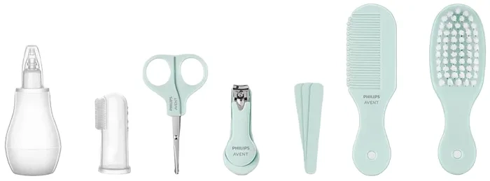 PHILIPS AVENT - zestaw pielęgnacyjny w etui | Miętowy