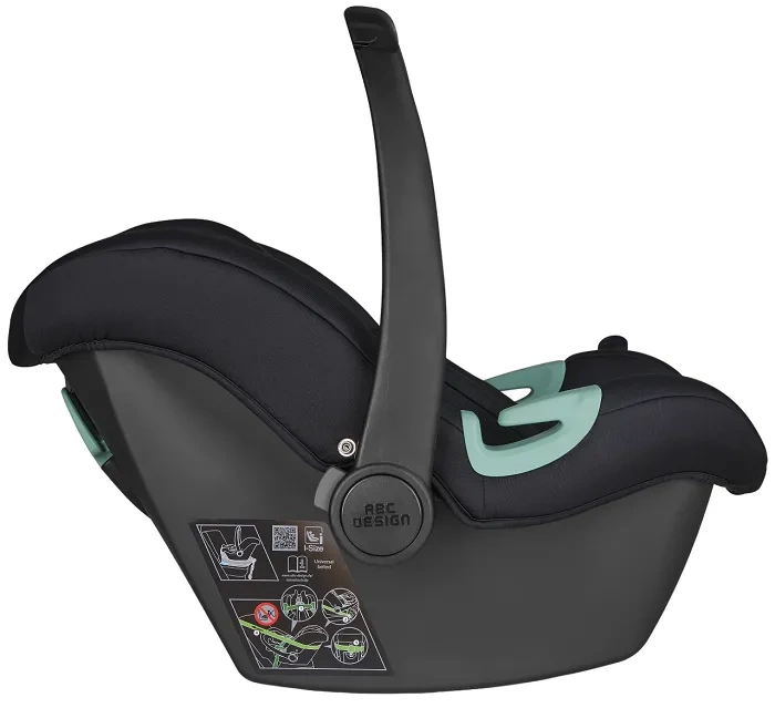 ABC DESIGN Tulip i-Size - fotelik samochodowy 0-13 kg | Black