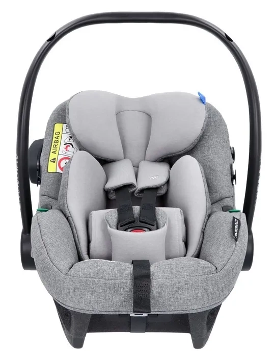 AVIONAUT Pixel PRO 2.0 C - fotelik samochodowy 0-13 kg + obrotowa baza IQ Orbit | Grey