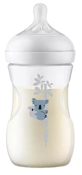 PHILIPS AVENT Natural Response - responsywna butelka antykolkowa 260 ml KOALA | 1 m+