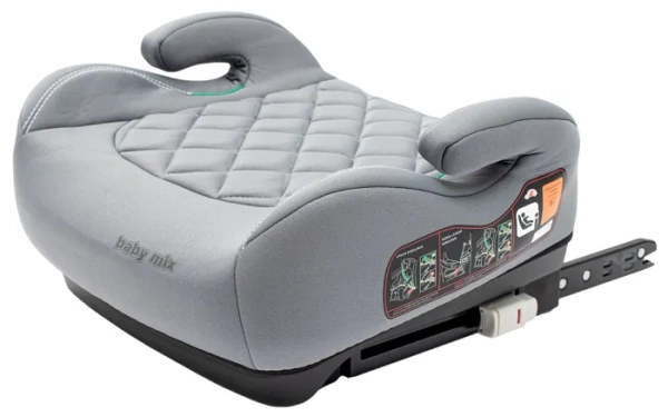 BABY MIX Hero Plus ISOFIX i-Size - podstawka 125-150 cm | Grey