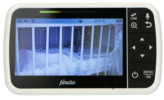 ALECTO DVM149GN - niania elektroniczna z kamerą i wyświetlaczem 4,3'' + projektor nocnego nieba GRATIS!