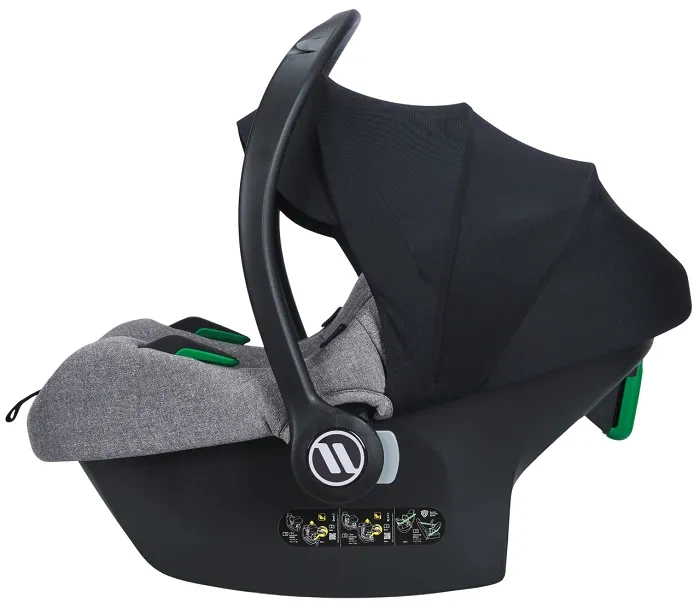 AVIONAUT Cosmo Smart - fotelik samochodowy 40-87 cm + obrotowa baza IQ Orbit | Grey