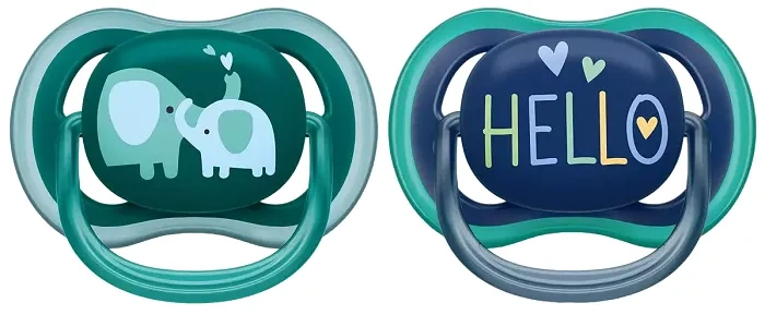PHILIPS AVENT Ultra Air - smoczek ortodontyczny 2 szt. | 18 m+