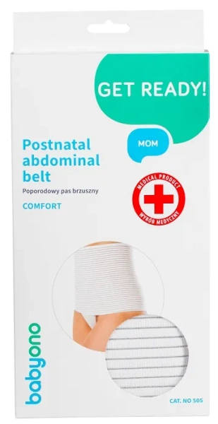 BABYONO Comfort - poporodowy pas brzuszny | XXL