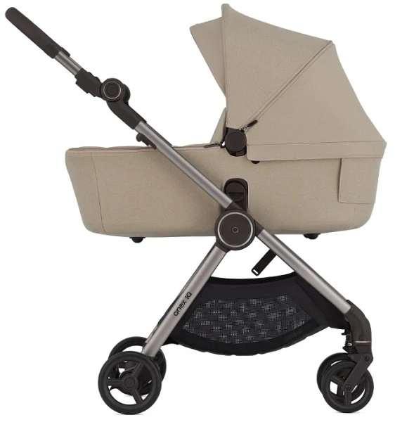 ANEX IQ Premium - wózek wielofunkcyjny, zestaw 3w1 z buggy | Crema