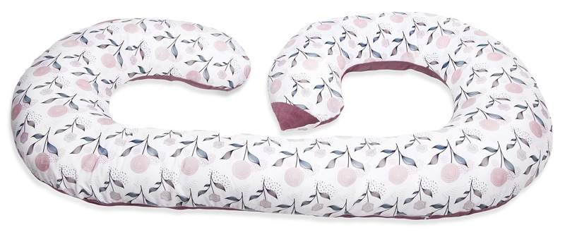 YOONCO - poduszka wielofunkcyjna ciążowa XL | Flower