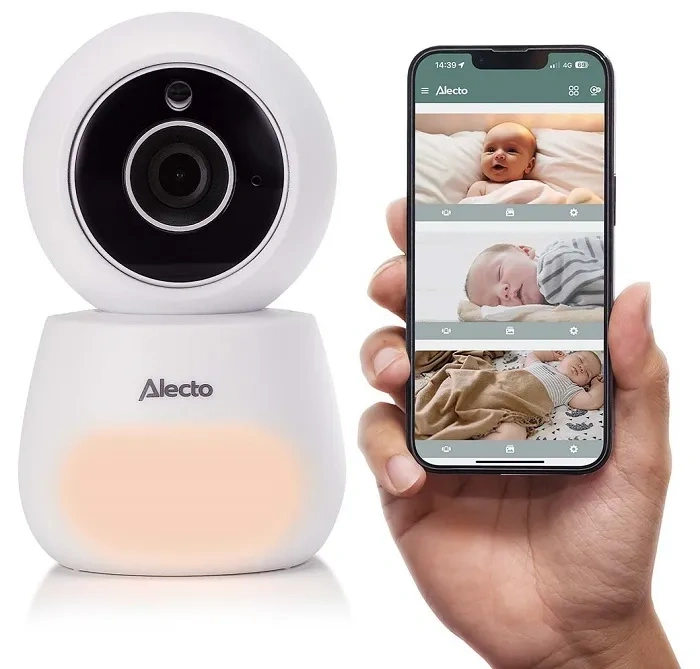 ALECTO DVM2060 - niania z kamerą Full HD, aplikacją i 5" ekranem